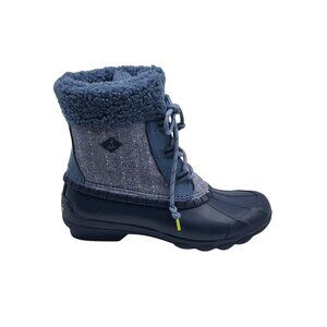 Sperry Syren Gulf Duck Boots STS87697 Womens Blue Size 7.5 New